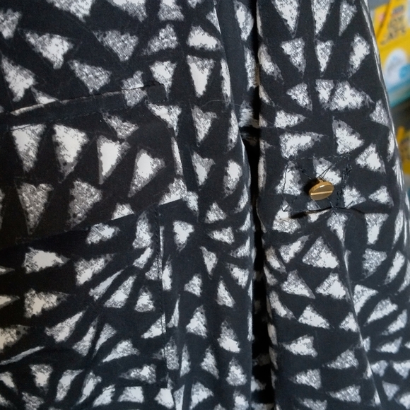 Mossimo Triangle Geometric Pattern Dress Size S - Picture 6 of 12